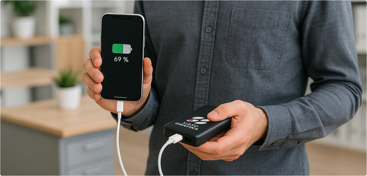 Powerbanka - silný reklamní předmět