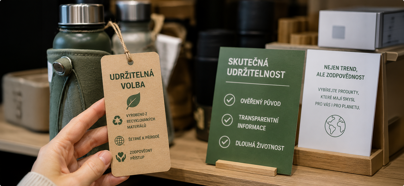 Výběr udržitelných produktů