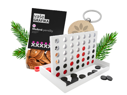 vánoční dárky na firemní večírek