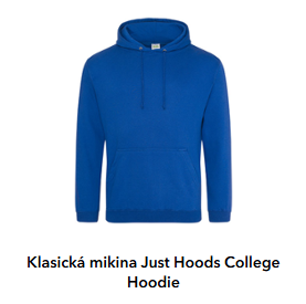 Klasická mikina Just Hoods College Hoodie